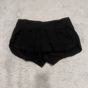 Lululemon black shorts with liner and inseam 2 size 10